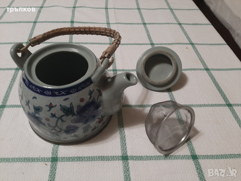 чайник порцеланов, снимка 1