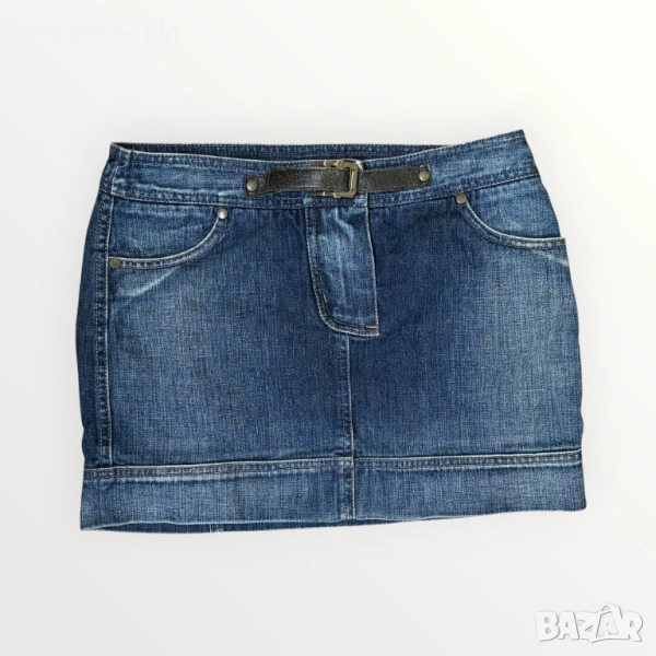 Дамска дънкова пола Benetton, снимка 1