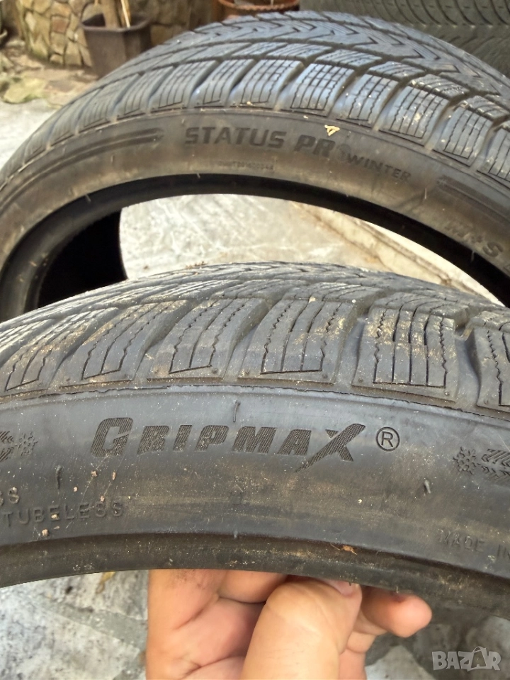 Зимни гуми 245/35/21 Gripmax, два броя, като нови, снимка 1