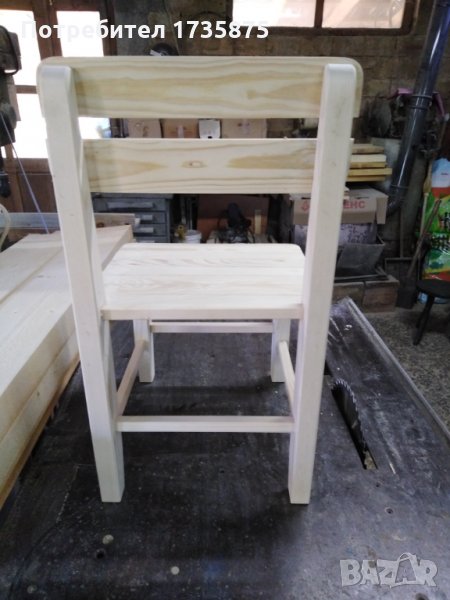 Изработка на дървени столчета , снимка 1