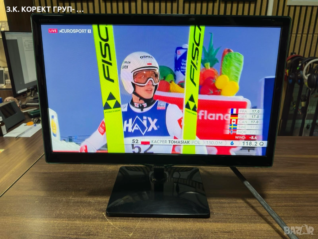 Телевизор- монитор Samsung T22D390EW 22" Full HD, снимка 1