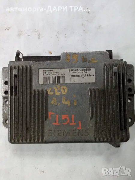 Компютър за Рено Клио 2000г. Бензин 1.4i, снимка 1