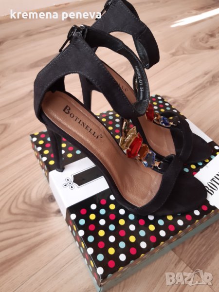 елегантни сандали с камъни, снимка 1