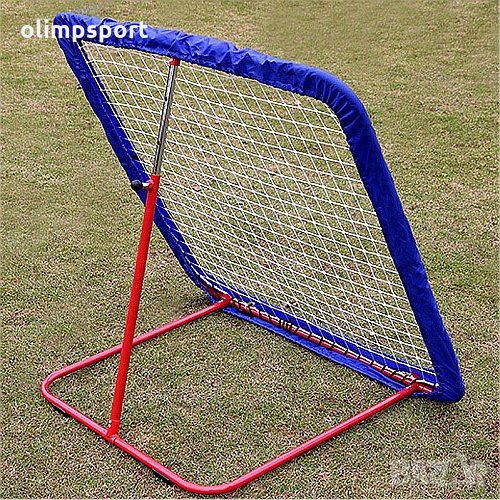 Рикошет за футболни тренировки MAXI, 100х100 см (300697) При употреба рикошетът за футбол връща топк, снимка 1