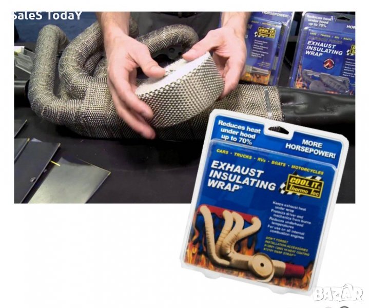 Термоизолационна лента за колектори, лента за гърне/ ауспух, снимка 1