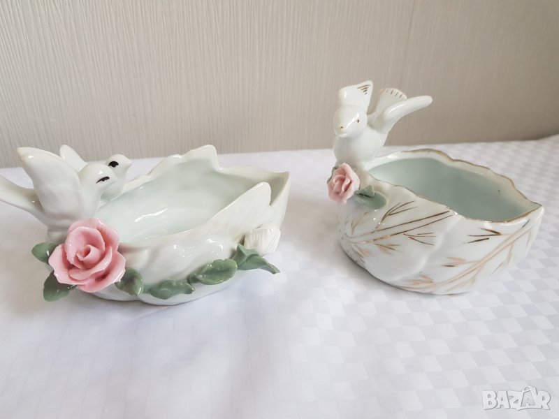 Две порцеланови купички за ядки, снимка 1