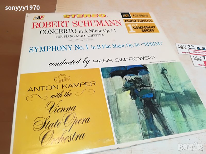 ROBERT SCHUMANN-ПЛОЧА MADE IN USA 2004231701, снимка 1