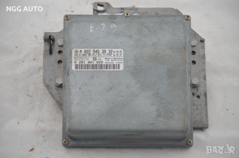 Компютър Двигател BOSCH 0 281 001 620, A 022 545 39 32 за Mercedes-Benz W210 2.9 TD, снимка 1