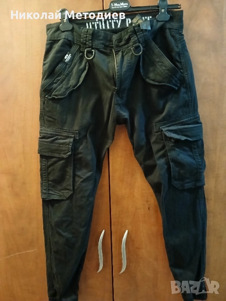 Нов панталон Alpha Industries размер 32, снимка 1