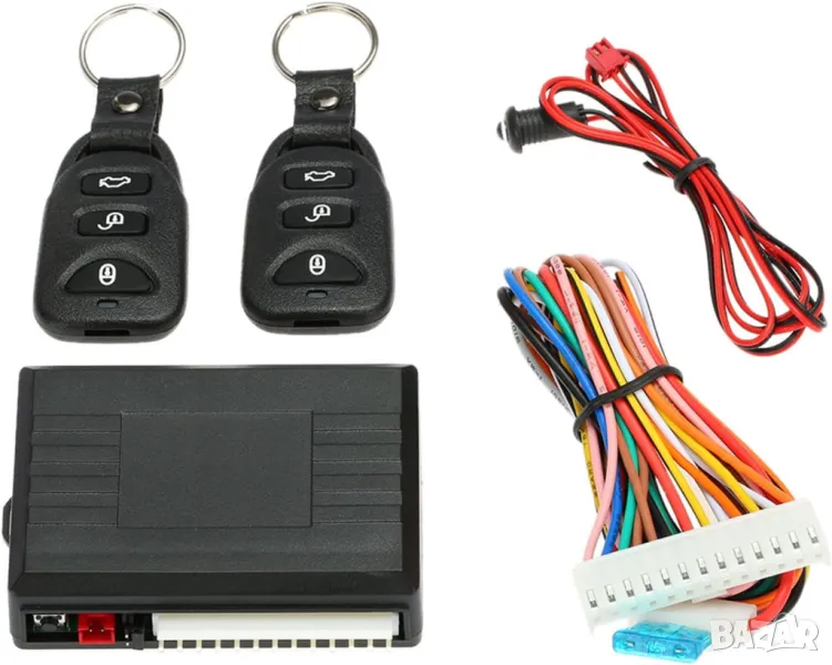 Дистанционен модул, за централно заключване, за кола, за автомобил, система за безключов достъп, снимка 1