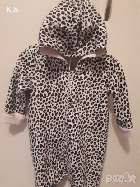 Леопардово гащеризонче H&M р-р 62, снимка 1