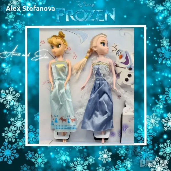 Ана и Елза - пеещи кукли , снимка 1