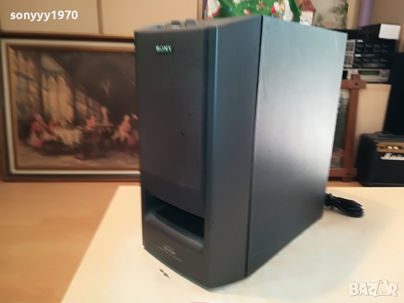 SOLD〽️SONY ACTIVE SUBWOOFER-ВНОС SWISS 0510221039, снимка 1