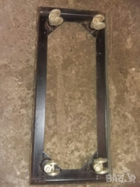 Мобилна метална платформа с метални колела, снимка 1