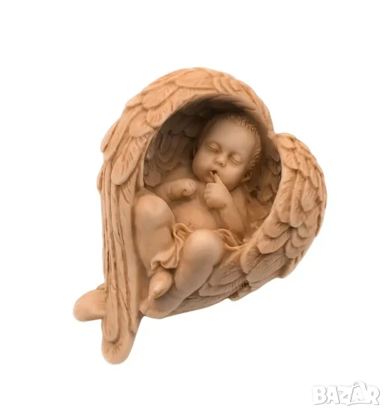 Молд бебе с ангелски крила (2), снимка 1