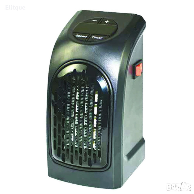 Мини вентилаторна керамична печка 350 – Компактна мощност за топлина и комфорт, снимка 1