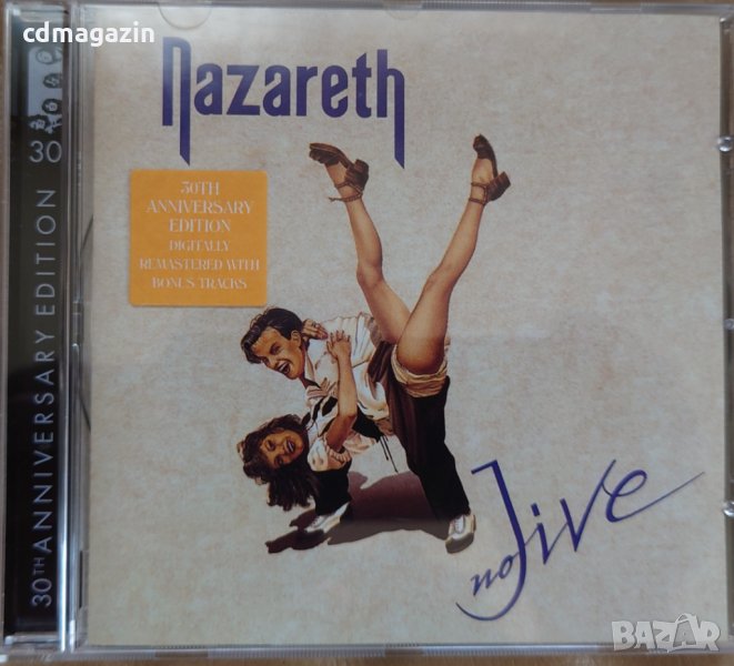 Компакт дискове CD Nazareth ‎– No Jive, снимка 1