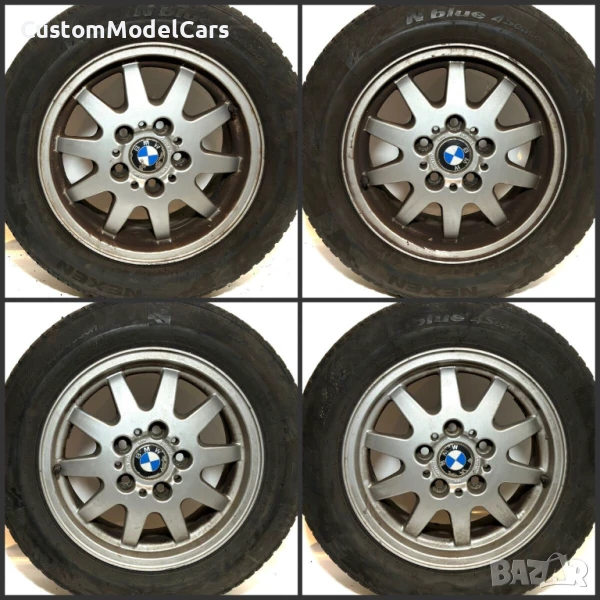 Продавам джанти BMW E36 7j x 15 ET47 1182607-5 с гуми за E36 Z3 E46 , снимка 1