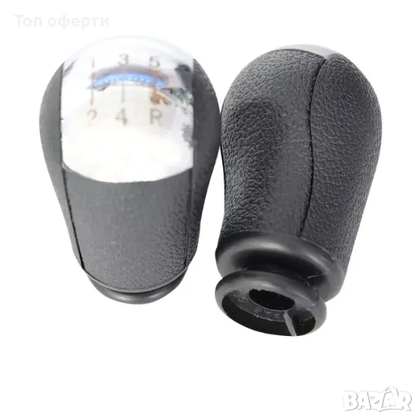 Топка за скоростен лост съвместима с Ford Focus MK3 - 5 скорости - Хром, снимка 1