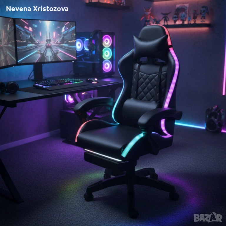 Геймърски стол, снимка 1