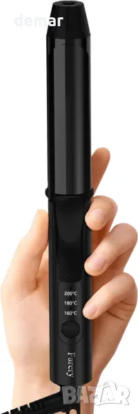 Мини маша за коса с двойно напрежение, 25 мм с 3 регулируеми температури, снимка 1