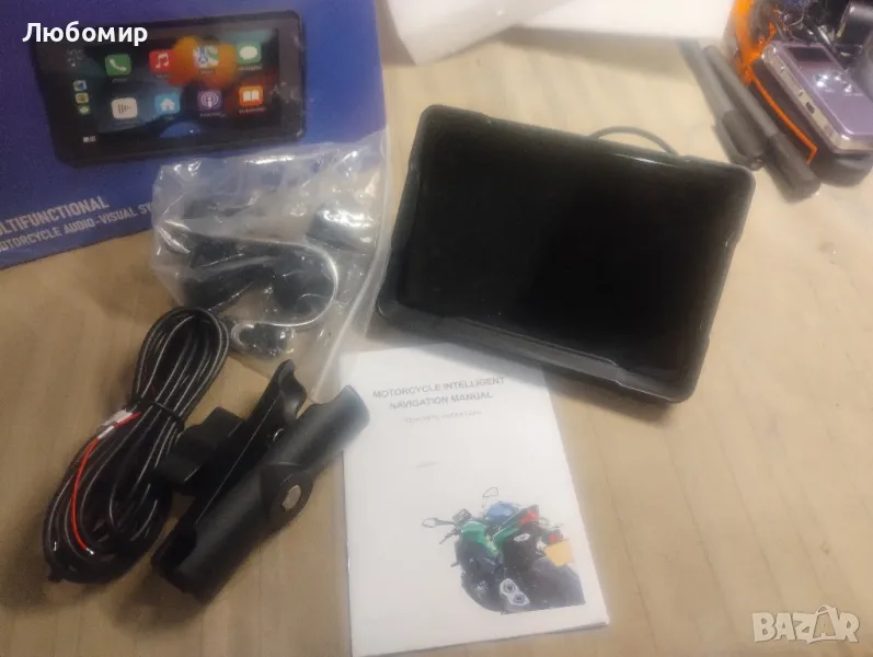 5-инчова мотоциклетна навигация Carplay

, снимка 1