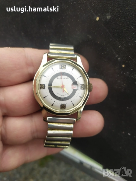 Ретро механичен часовник, снимка 1