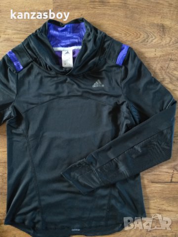 adidas - страхотна дамска блуза КАТО НОВА, снимка 3 - Блузи с дълъг ръкав и пуловери - 35323883
