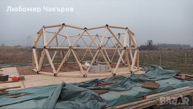 Купол,Бунгало,Къща,Шатра,Оранжерия,Беседка,Глемпинг, снимка 7 - Оранжерии - 32107203