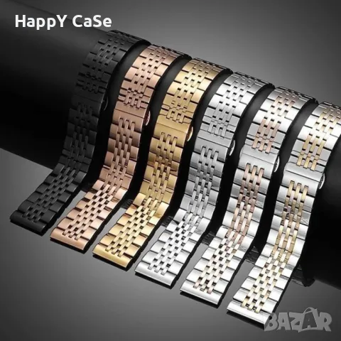 SEVEN SOLID Каишка за смарт часовник Huawei Watch/Samsung/Apple/Xiaomi/Garmin/Amazfit/Casio/Honor, снимка 2 - Каишки за часовници - 47907560