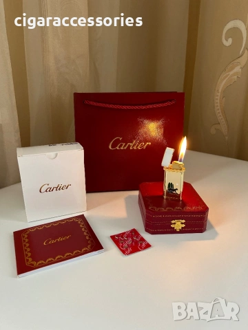 Cartier Panthère запалка с кутия и документи – отлично състояние, оригинал, снимка 6 - Запалки - 54168187