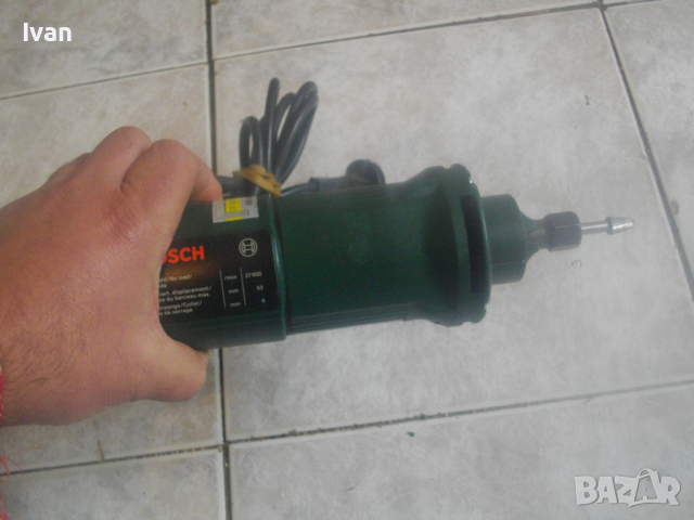 Швейцарски Оригинален Прав Шлайф Бош-550 Вата-От Старото Качество-BOSCH PDF500A-ОТЛИЧЕН-27000 об/мин, снимка 14 - Други инструменти - 44713813