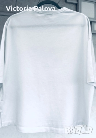 COS Швеция блуза от плътен памук овърсайз , снимка 6 - Корсети, бюстиета, топове - 51461941