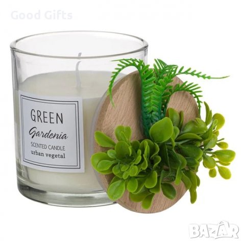 Дизайнерска ароматна свещ , С аромат на бяла гардения, снимка 3 - Други - 39221058