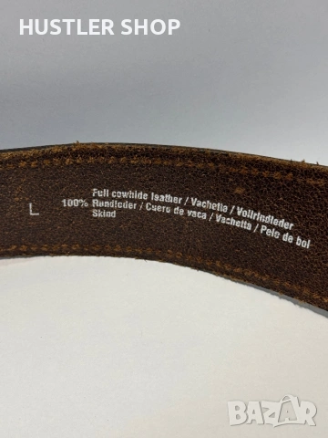 Дамски VINTAGE колан от естествена кожа.103см, снимка 4 - Колани - 53136435