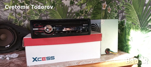 Авто плеър за кола Sony с аукс