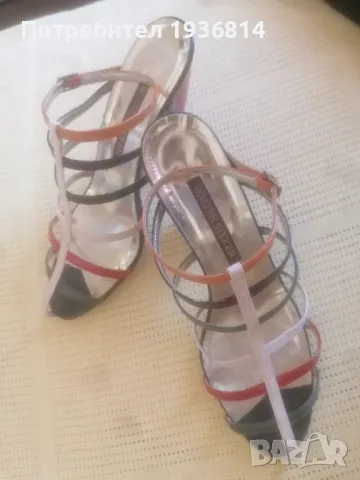 Дамски сандал Walter Steiger, снимка 2 - Дамски обувки на ток - 47387134