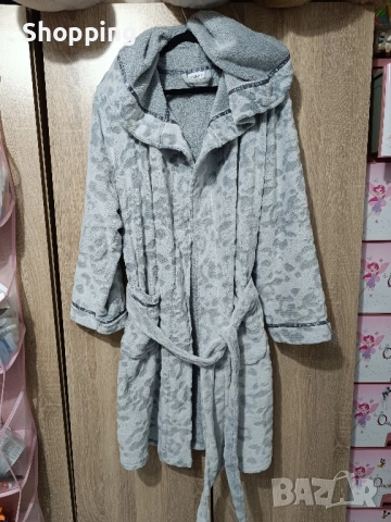 Плюшен халат 