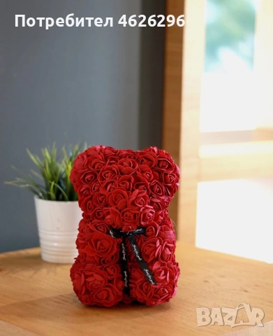 Мече от рози , снимка 5 - Романтични подаръци - 53004507