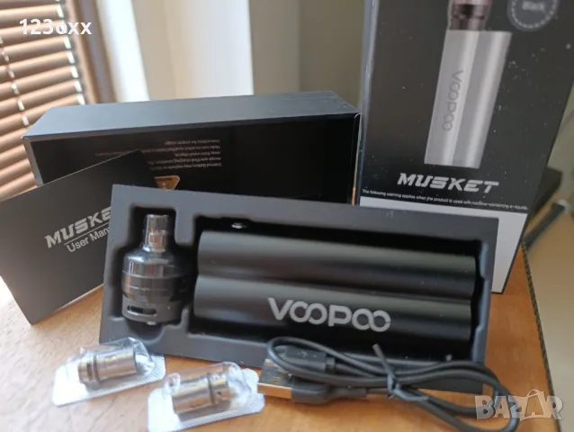 Вейп, VOOPOO MUSKET KIT, НоВ !, снимка 4 - Електронни цигари - 50044145