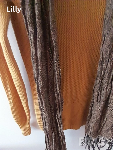 Пуловер и шал за 4 евро, снимка 4 - Блузи с дълъг ръкав и пуловери - 53143744