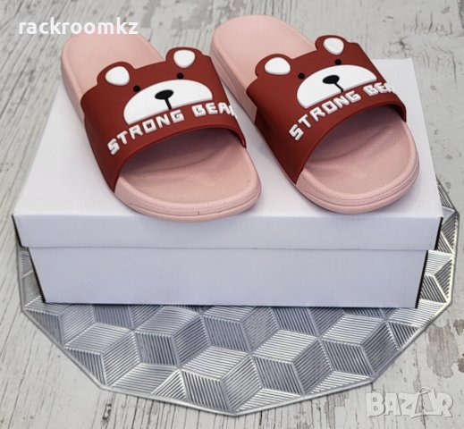 Дамски чехли Strong Bear, снимка 2 - Чехли - 37450506