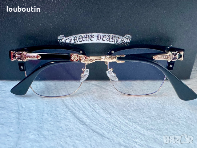 CHROME HEARTS прозрачни слънчеви,диоптрични рамки очила за компютър, снимка 10 - Слънчеви и диоптрични очила - 44685744