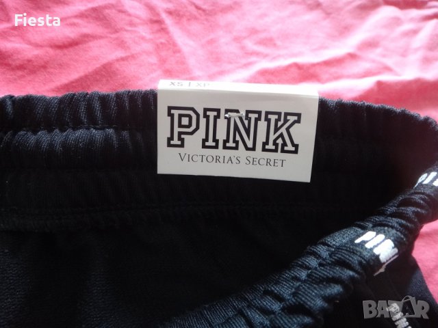 PINK by Victoria's Secret - Нов оригинален спортен панталон, долнище на анцуг в черен цвят, снимка 11 - Спортни екипи - 40546694