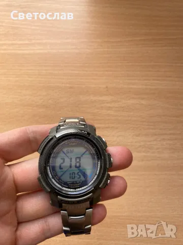 Часовник Casio Pro Trek PRW-2000T-7ER Solar, снимка 6 - Мъжки - 50042209