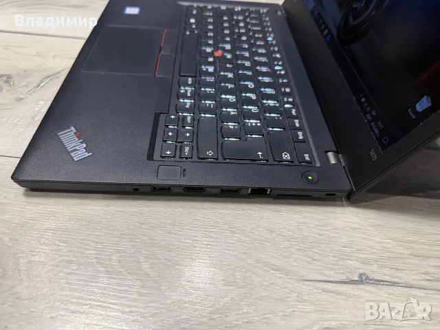 Lenovo ThinkPad T470-i5 6200u/8гб/256гб m.2 nvme/подсветка, снимка 6 - Лаптопи за работа - 53994819