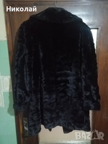 Дамско палто от изкуствена кожа, снимка 4 - Палта, манта - 49455070