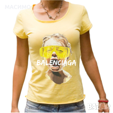 тениски | Balenciaga | Philipp plein | Gucci | Moschino | Guess, снимка 4 - Тениски - 44786000