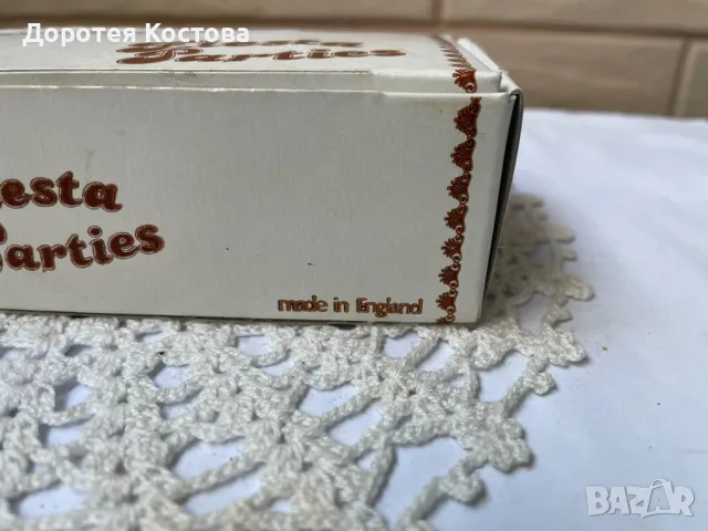 Красиви посребрени пръстени за салфетки от Англия , снимка 7 - Антикварни и старинни предмети - 50338547