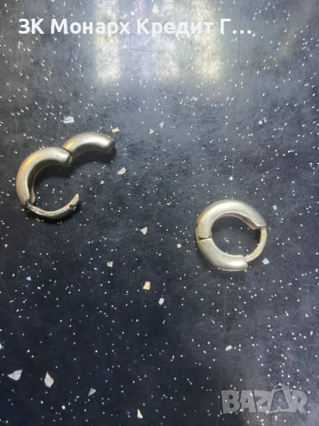 Сребърни обеци